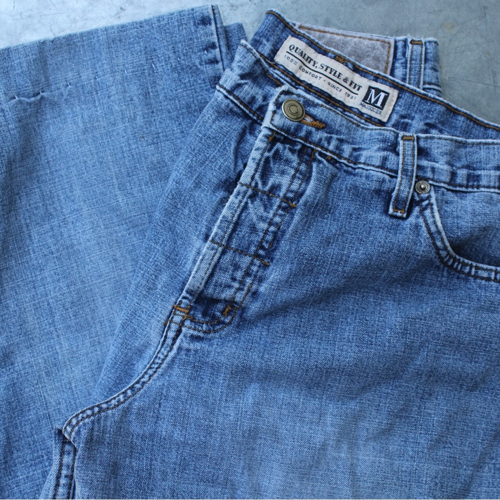 Maurices Light Blue Relaxed Fit Jeans